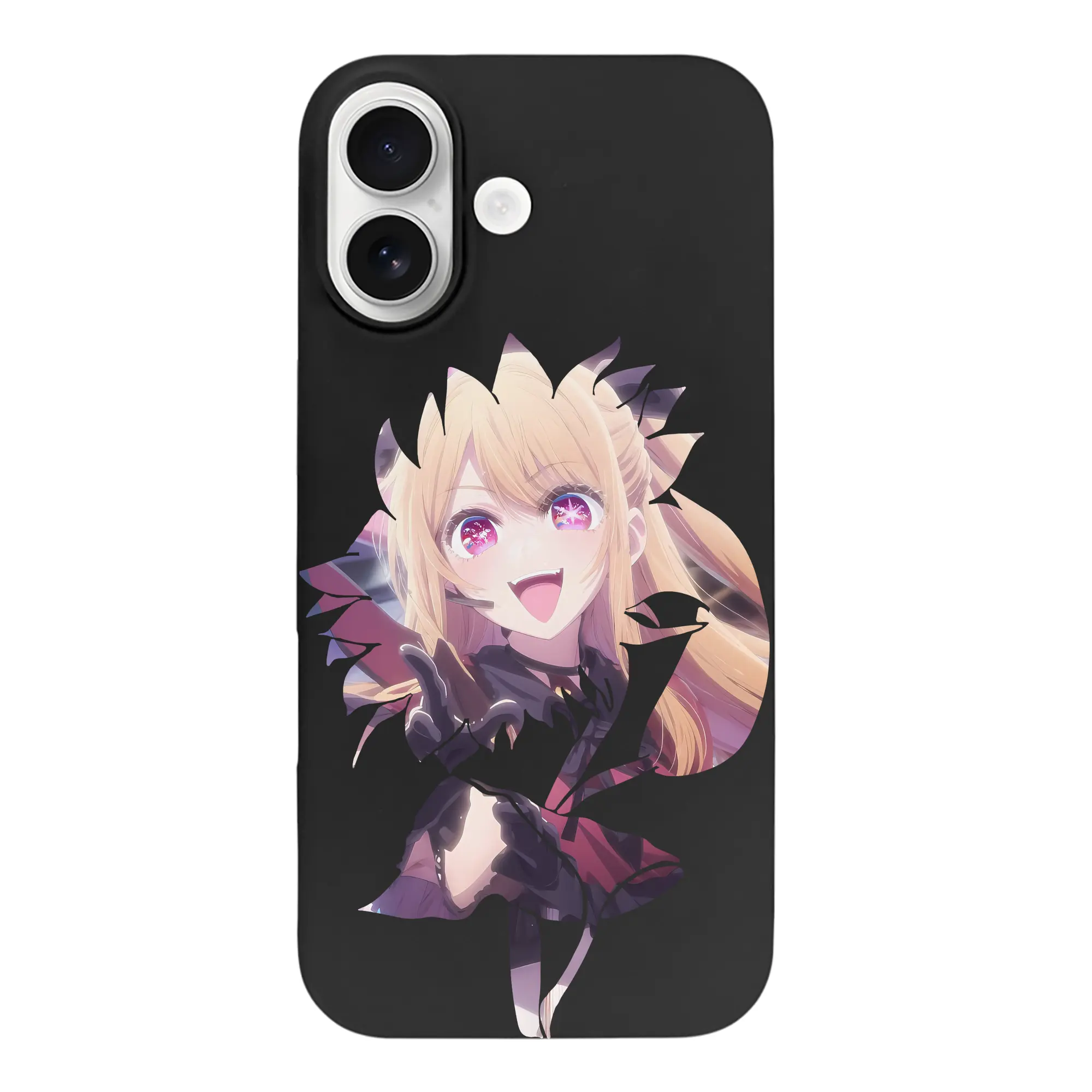 推しの子 グッズ,星野ルビー - iPhone 17 シリーズ シリコンケース 薄型 耐衝撃 指紋防止 ソフトタッチカバー 精密フィット 傷防止 保護ケース iPhone 17/17 Air/17 Pro/17 Pro Max 対応